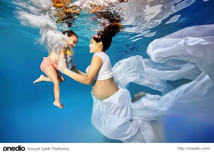 Kadınları Gebeliğe Özendirecek Güzellikte 20 Su Altı Fotoğrafı