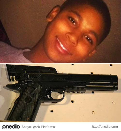 ABD'de Polis Oyuncak Silahlı Bir Çocuğu Öldürdü...