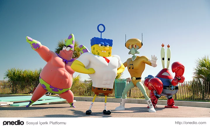 Sünger Bob Kare Pantolon 2 / The SpongeBob Movie 2 (2015)