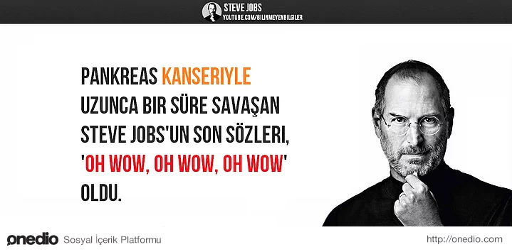 Steve Jobs Hakkında Pek Bilinmeyen 34 Bilgi