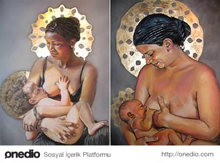 Vatikan’ın bile bebek İsa’ya bakan yarı giyinik Meryem Ana resimleriyle artık problemi yok.